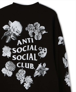 「ANTI SOCIAL SOCIAL CLUB」 長袖Tシャツ MEDIUM ブラック メンズ