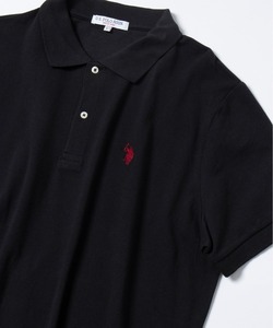 「U.S. POLO ASSN.」 半袖ポロシャツ L ブラック系その他2 メンズ