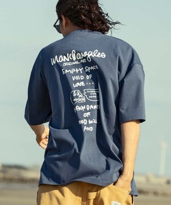 「Mark Gonzales」 半袖Tシャツ X-LARGE ブルー メンズ