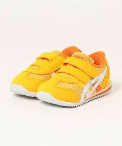 「ASICS」 「KIDS」ローカットスニーカー 13.0cm イエロー キッズ