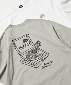 「FREAK'S STORE」 「KAVU」半袖Tシャツ LARGE ベージュ メンズ