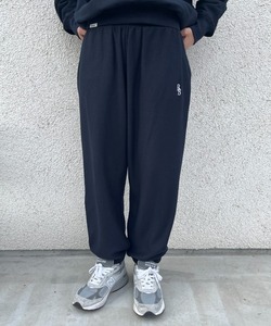 「BROKEN BASE」 スウェットパンツ MEDIUM ネイビー メンズ