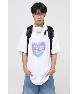 「MASONPRINCE」 半袖Tシャツ M ホワイト メンズ