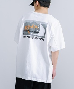 「ROKX」 半袖Tシャツ X-LARGE オフホワイト メンズ