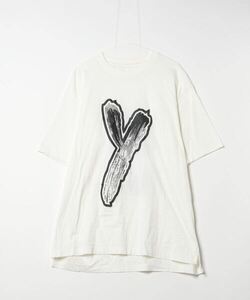 「Y-3」 半袖Tシャツ MEDIUM オフホワイト メンズ