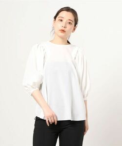 「Ray BEAMS」 半袖ブラウス ONE SIZE ホワイト レディース