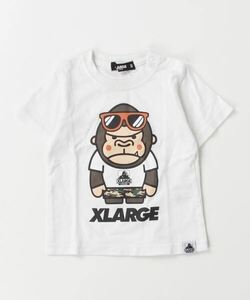 「XLARGE」 「KIDS」半袖Tシャツ 80 ホワイト キッズ