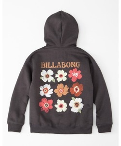 「BILLABONG」 「KIDS」プルオーバーパーカー 150 ブラック キッズ