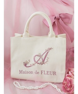 「Maison de FLEUR」 トートバッグ FREE ベージュ レディース