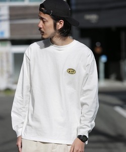 「URBAN RESEARCH Sonny Label」 長袖Tシャツ LARGE ホワイト メンズ