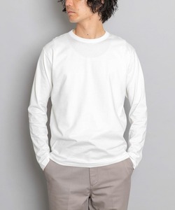 「URBAN RESEARCH DOORS」 長袖Tシャツ MEDIUM ホワイト メンズ