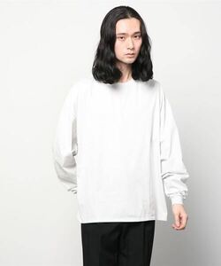 「Steven Alan」 長袖Tシャツ S ライトグレー メンズ