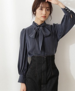 「PROPORTION BODY DRESSING」 長袖ブラウス SMALL ブルー レディース