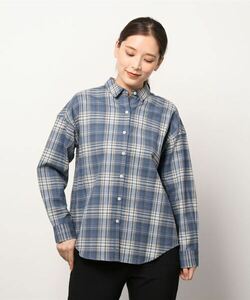 「B:MING by BEAMS」 長袖シャツ MEDIUM ブルー レディース