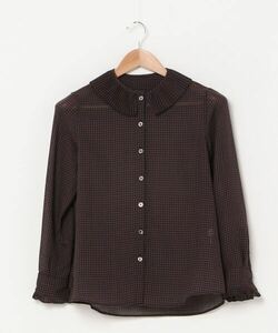 「Steven Alan」 長袖ブラウス MEDIUM ダークグレー レディース