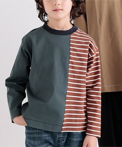 「ARCH & LINE」 「KIDS」長袖カットソー L グリーン キッズ