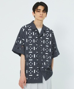 「UNITED TOKYO」 半袖シャツ 2 グレー メンズ