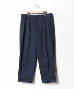 「BEAMS PLUS」 チノパンツ LARGE ネイビー メンズ