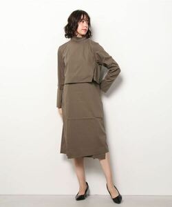 「MARW UNITED ARROWS」 長袖ワンピース 36 モカ レディース