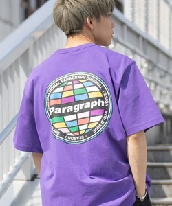 「Paragraph」 半袖Tシャツ FREE パープル メンズ