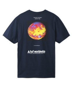 「HUF」 半袖Tシャツ SMALL ネイビー メンズ