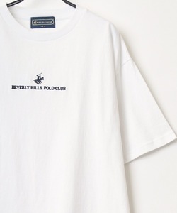 「BEVERLY HILLS POLO CLUB」 半袖Tシャツ M ホワイト系その他 メンズ