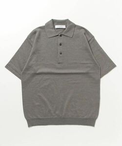 「green label relaxing」 半袖ポロシャツ X-LARGE グレー メンズ