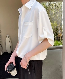 「NOWLE」 半袖シャツ X-LARGE ホワイト メンズ
