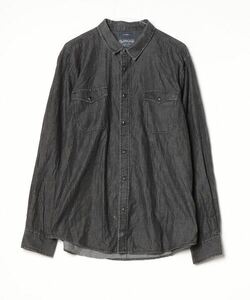 「AMERICAN RAG CIE」 長袖シャツ X-LARGE ブラック メンズ