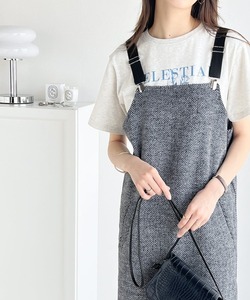 「classicalelf」 サロペットスカート X-LARGE グレー レディース