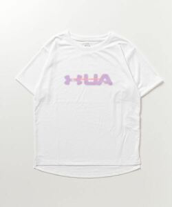 「UNDER ARMOUR」 半袖Tシャツ X-LARGE ホワイト レディース