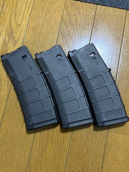 東京マルイ M4 MWS マガジン PMAG マグプル レプリカ 3本セット