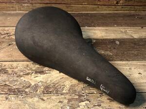 HV580 セライタリア selle ITALIA RS サドル 茶 145mm クロモリ ※座面スレ, バッジ欠品