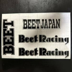 BEET仕様ステッカー　シルバー×ブラック