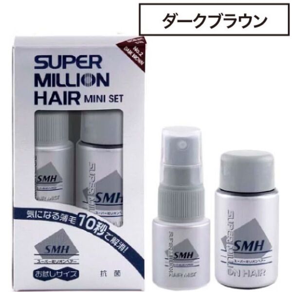 ルアン スーパーミリオンヘアー ミニセット ダークブラウン