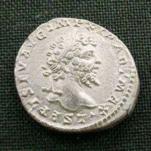 OC古代ローマ セプティミウス・セウェルス 銀貨デナリウス EF+!!!! 
