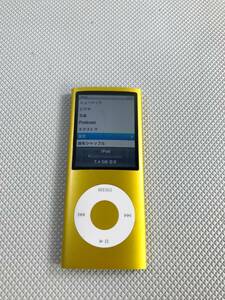 S5843○Apple アップル iPod nano アイポッド ナノ 第4世代 8GB A1285/MB748J ポータブルオーディオプレーヤー リセット済 保証あり 240607