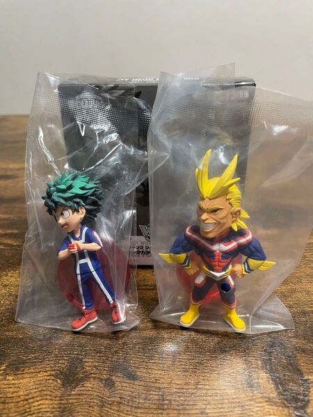 週刊少年ジャンプ ワールドコレクタブルフィギュアー僕のヒーローアカデミアー緑谷出久&オールマイト