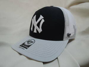 ☆ 47BRAND YANKEES COOPERSTOWN SIDE NOTE '47 TRUCKER ヤンキース キャップ 2023 最新限定人気商品 送料￥300～