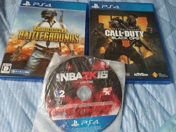 PS4 COD NBA 3点セット 動作品 コール オブ デューティ