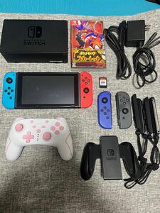 【すぐ遊べる！】Nintendo switch コントローラー・ソフト付き　箱無し　ポケモン　スマブラ