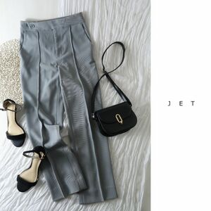  super-beauty goods * jet JET*... center si-m pants 2 size made in Japan *A-O 3344