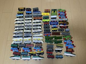  Plarail vehicle large amount Junk Shinkansen Thomas etc. operation not yet verification child. toy adjustment 100 size 