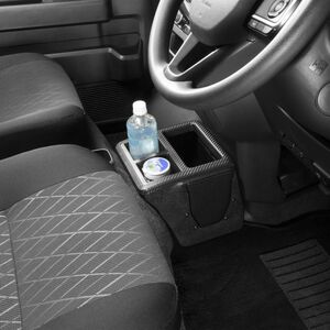  Daihatsu Atrai Hijet Cargo S700V S710V S700W S710W exclusive use extension center console box juice holder waste basket carbon pattern 