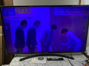 j802k LG 55UK6300PJF 55V型 液晶 テレビ 2019年製 LGエレクトロニクス