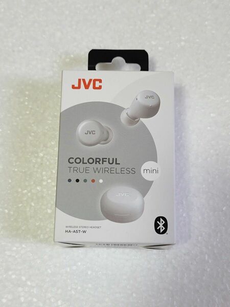 JVC Bluetooth フルワイヤレスイヤホン ホワイト　 HA-A5T-W