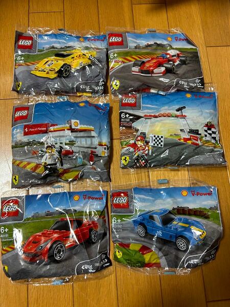 昭和シェル　レゴキャンペーンで給油した際にいただいたレゴ6個セットの新品未開封品です。残りわずかです！