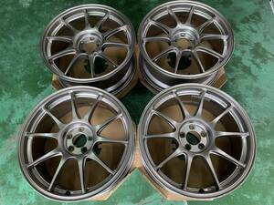 軽量ホイール WedsSport TC105N 18×8J+42 5/100 ジャンク品