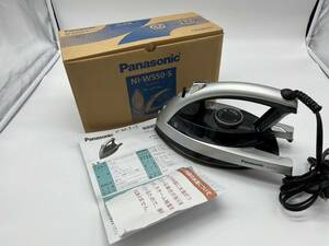 【ほぼ未使用】Panasonic　パナソニック　スチームアイロン　2013年製　NI-W550　箱/取扱説明書あり