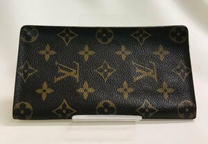 qLOUIS VUITTON　ルイヴィトン　モノグラム　札入れ　ポルトカルトクレディ　M60825/CT0053　メンズ 　ob.YMX08